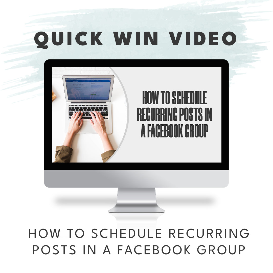 How to Schedule Recurring Posts in a Facebook Group