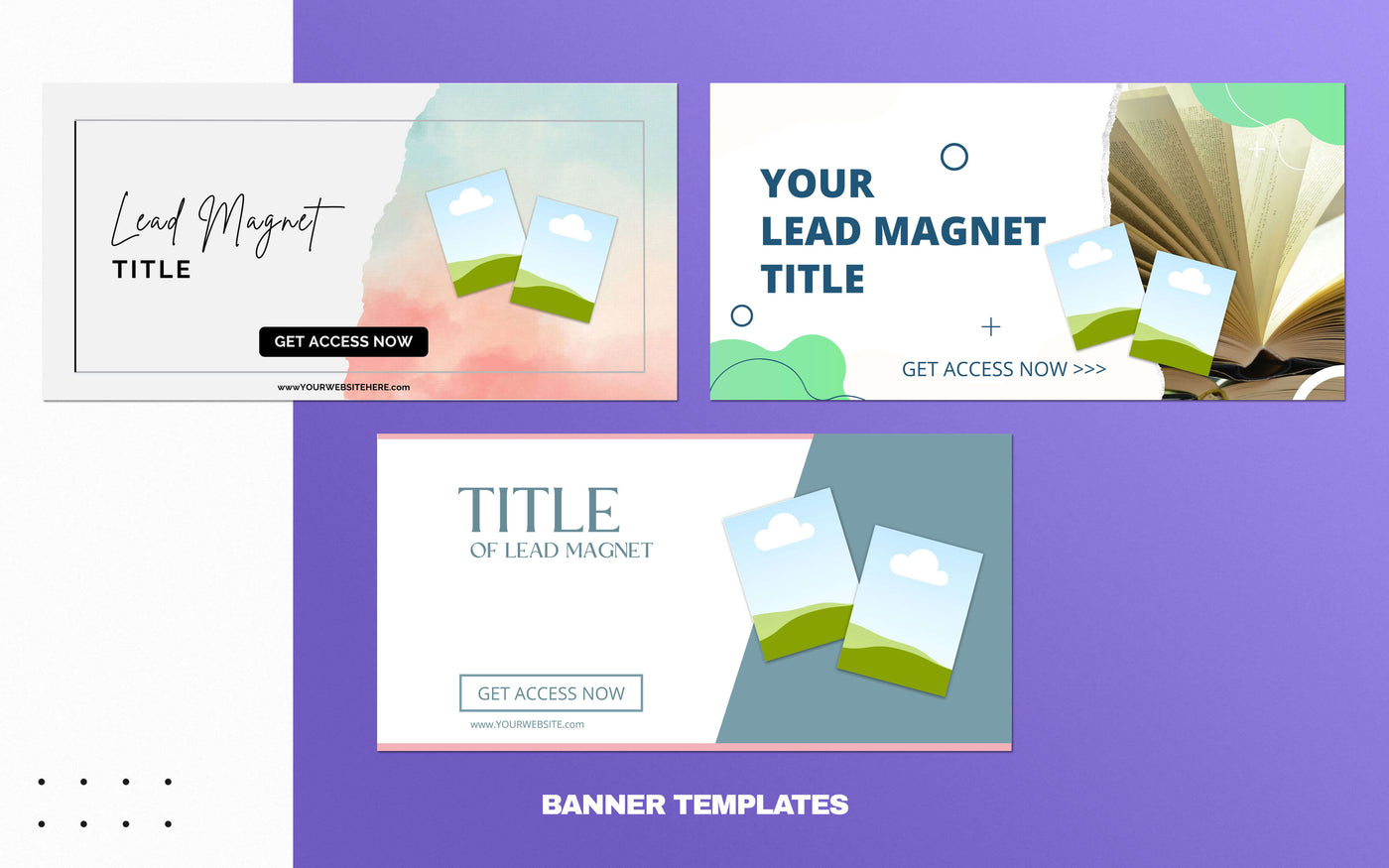 Canva Template #10 Lead Magnet Banner