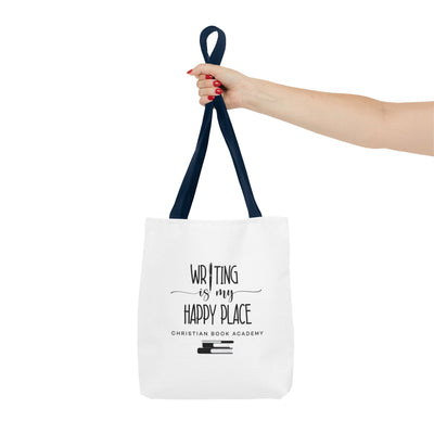 Writing is My Happy Place Tote Bag