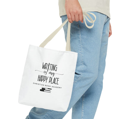 Writing is My Happy Place Tote Bag