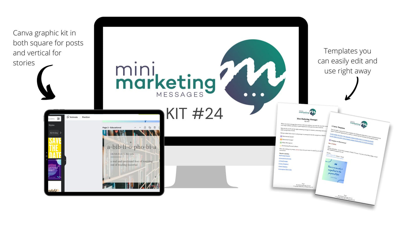 Mini-Marketing Messages Kit #24