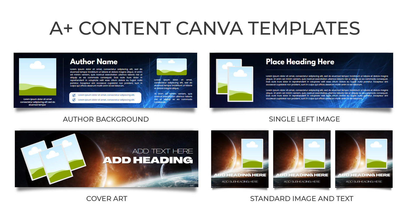Canva Template #13 A+ Content