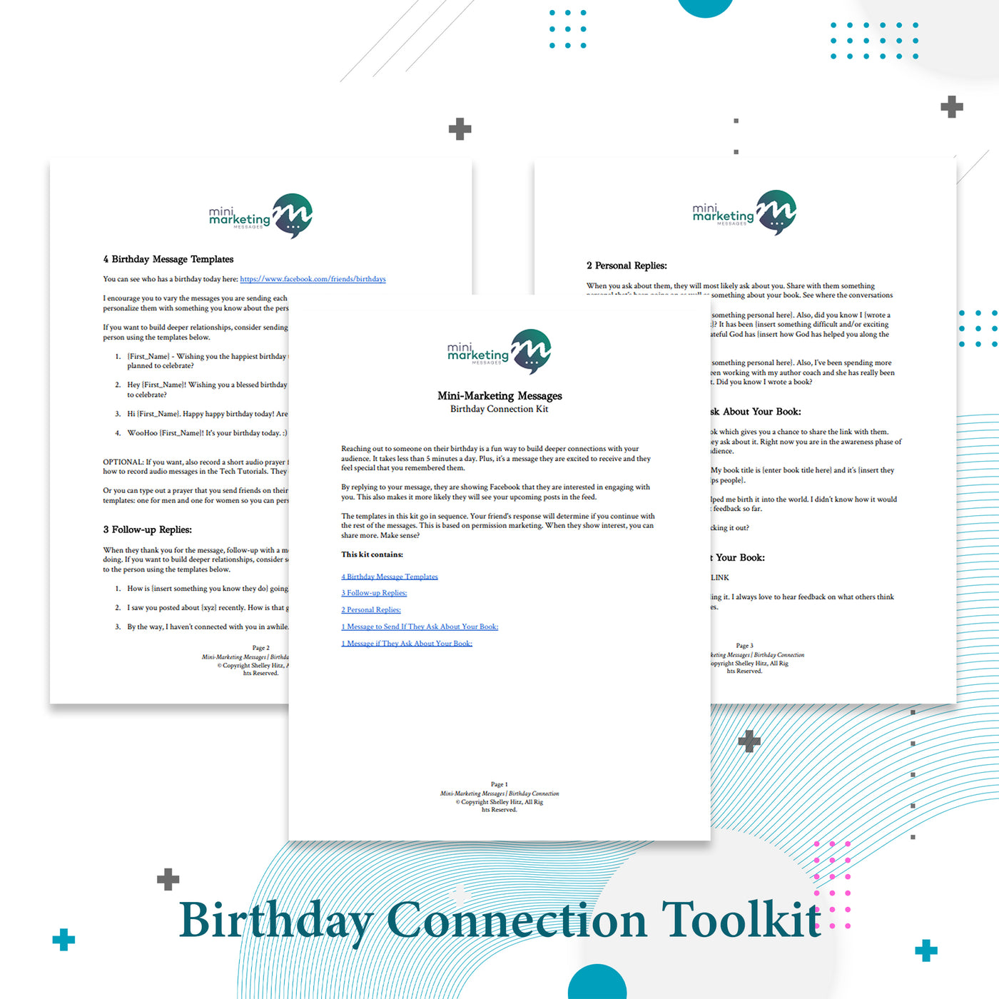 Birthday Connection Toolkit