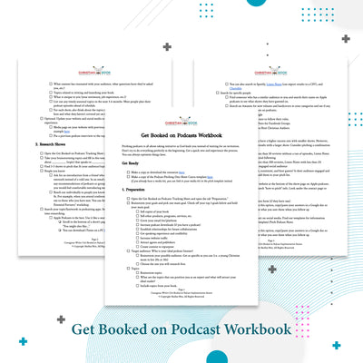 Get Booked on Podcasts Toolkit