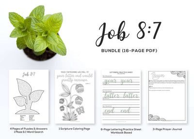 Scripture Printable Bundle #22 (Job 8:7)