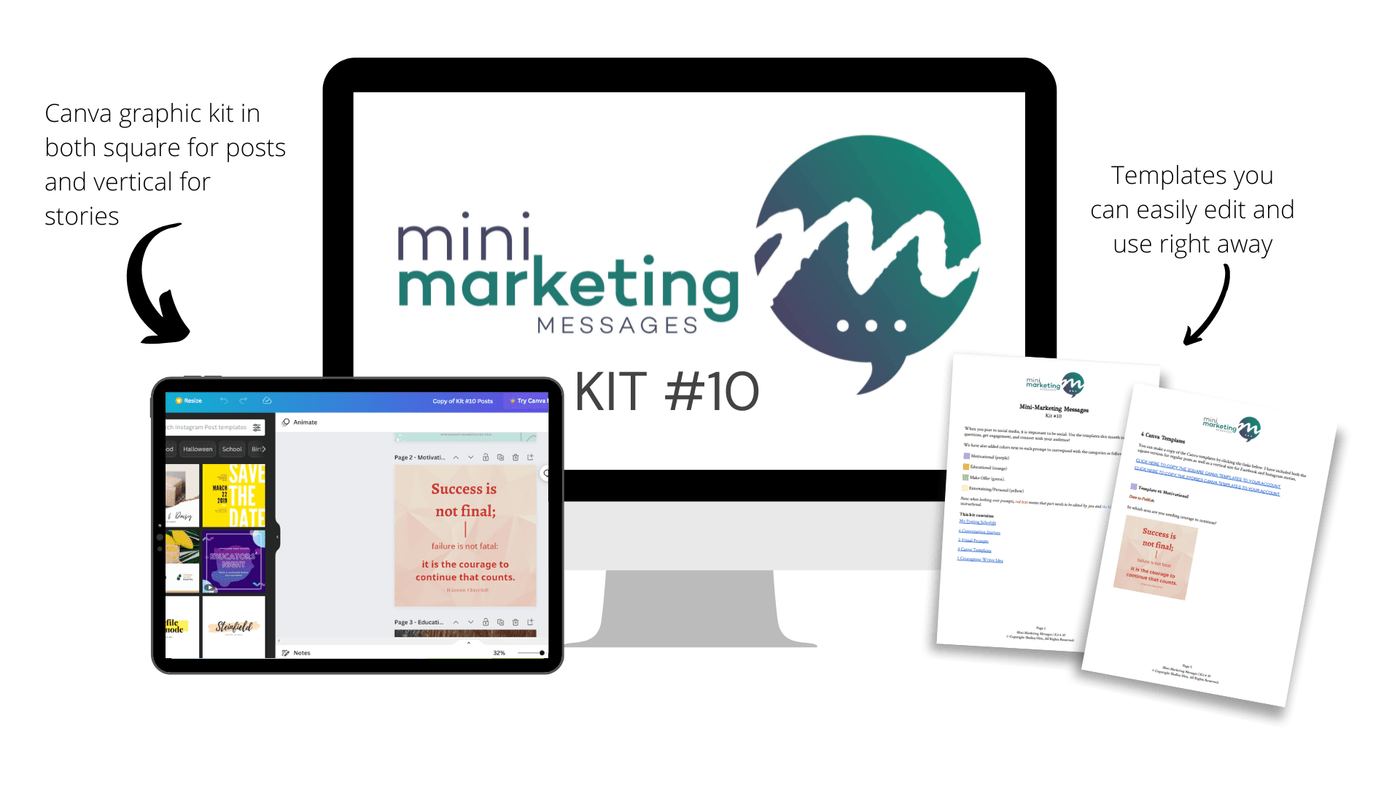 Mini-Marketing Messages Kit #10